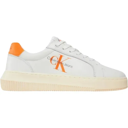 Low-Top Sneakers , female, Sizes: 3 UK, 5 UK, 6 UK, 7 UK, 8 UK, 4 UK - Calvin Klein Jeans - Modalova