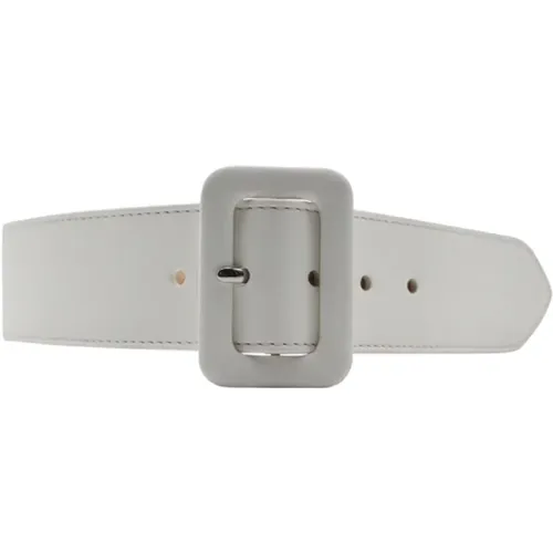 Leather Belt with CoveBuckle , female, Sizes: 70 CM - Maison Margiela - Modalova