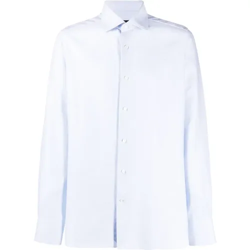 Italian Cotton Shirt , male, Sizes: 5XL - Ermenegildo Zegna - Modalova