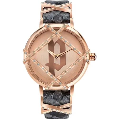 Rose Gold Women Analog Watch Fashion , female, Sizes: ONE SIZE - Police - Modalova