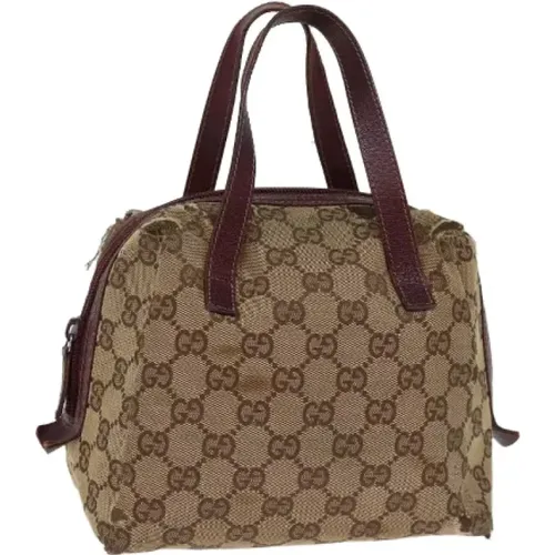 Pre-owned Canvas gucci-bags , female, Sizes: ONE SIZE - Gucci Vintage - Modalova