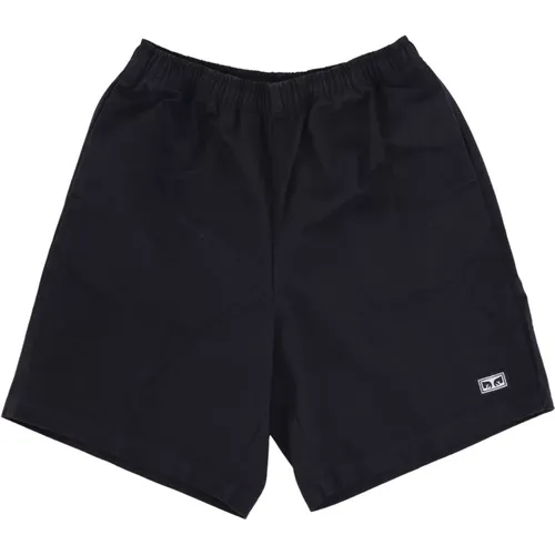 Twill Relaxed Short Pants , male, Sizes: L, S, XL, M - Obey - Modalova