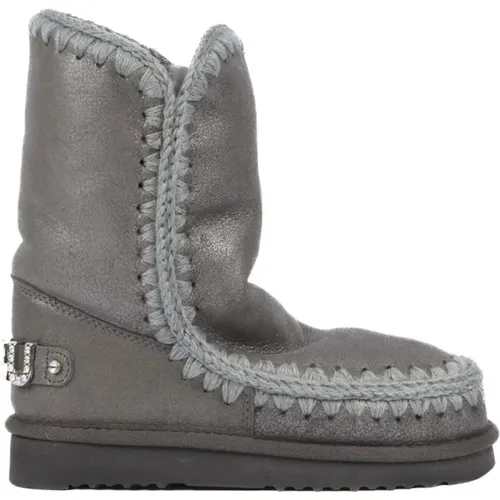 Grey Eskimo 24 Boots , female, Sizes: 3 UK, 8 UK, 7 UK, 6 UK, 5 UK, 4 UK - Mou - Modalova