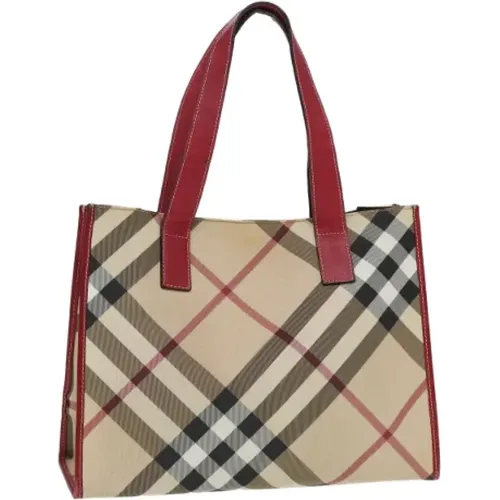 Pre-owned Canvas handbags , female, Sizes: ONE SIZE - Burberry Vintage - Modalova