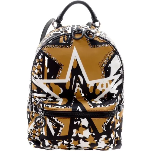 Rucksack mit Sternenmuster aus Nylon - Dolce & Gabbana - Modalova