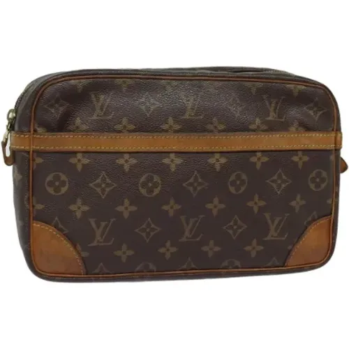 Pre-owned Canvas clutches , female, Sizes: ONE SIZE - Louis Vuitton Vintage - Modalova