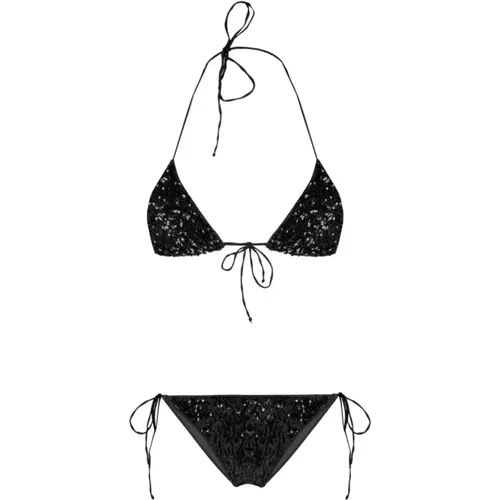 Sequin Microkini Swimsuit , female, Sizes: S, M, L - Oseree - Modalova