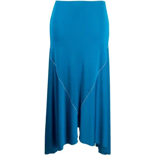 Draped Midi Skirt , female, Sizes: XS - Marni - Modalova