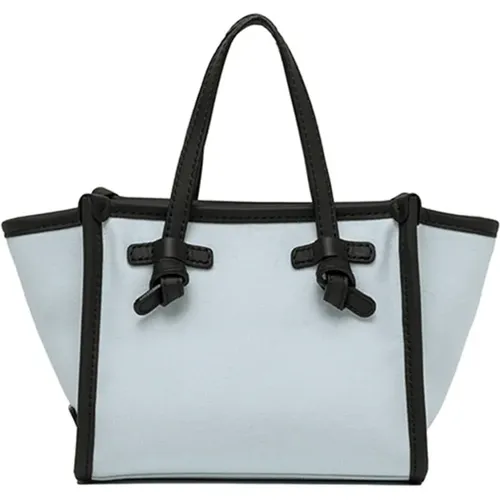 Marcella Leather and Fabric Bags , female, Sizes: ONE SIZE - Gianni Chiarini - Modalova