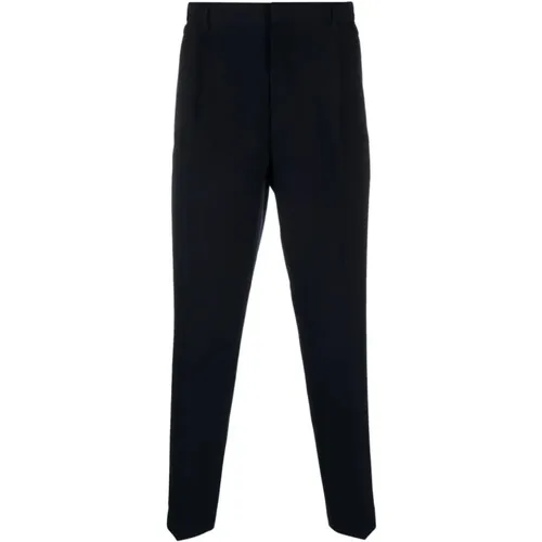 Men's Clothing Trousers Darkblue (Navy) Noos , male, Sizes: XL - Emporio Armani - Modalova