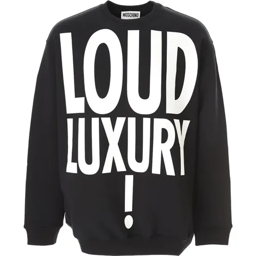 Loud Luxury Sweatshirt Schwarz - Moschino - Modalova