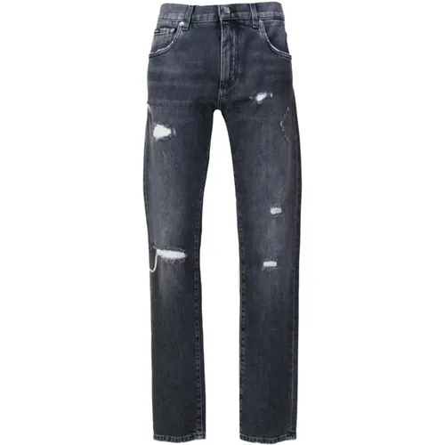 Classic Denim Jeans , male, Sizes: L - Dolce & Gabbana - Modalova