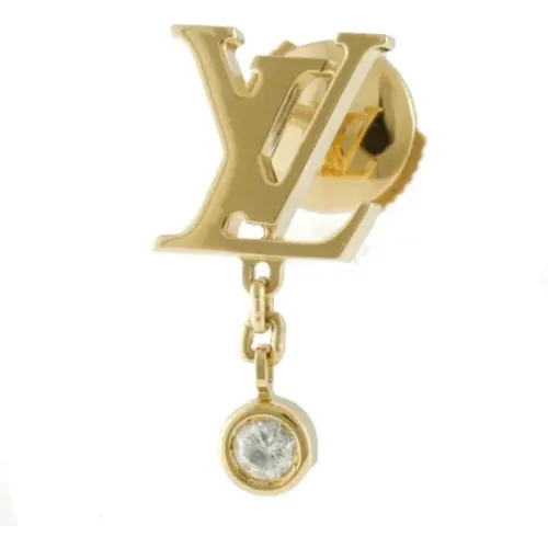 Pre-owned Metal earrings , female, Sizes: ONE SIZE - Louis Vuitton Vintage - Modalova