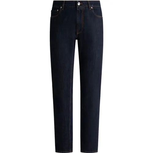 Denim Regular-Fit Jeans with Pegaso , male, Sizes: W32, W31 - ETRO - Modalova