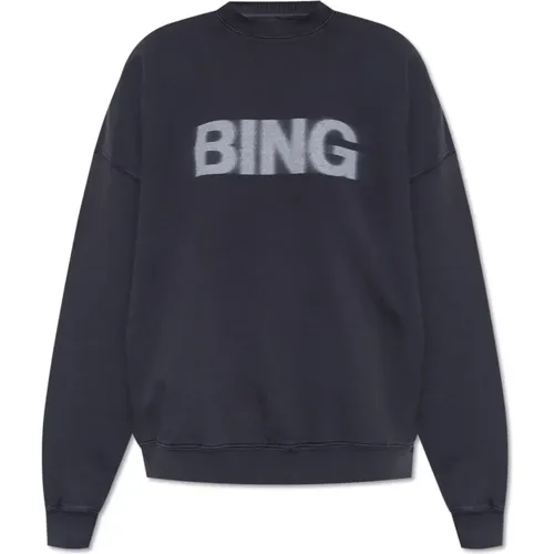 Sweatshirt with logo , female, Sizes: XS, S, M - Anine Bing - Modalova