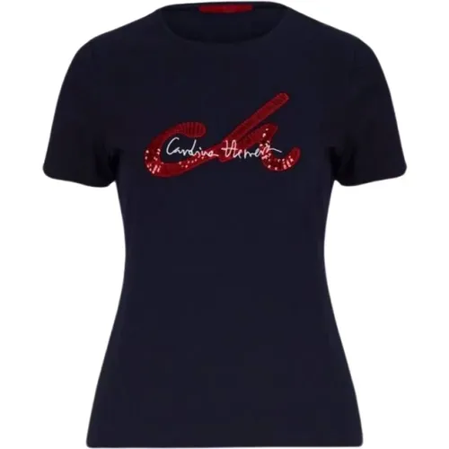 T-Shirts , Damen, Größe: L - Carolina Herrera - Modalova