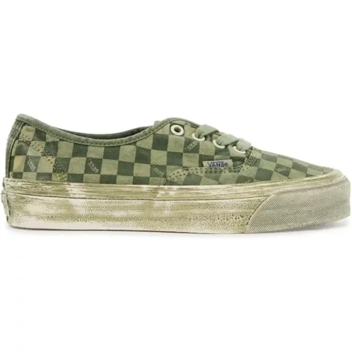 Dip Dye Checkerboard Authentic Reissue Sneakers , Herren, Größe: 42 EU - Vans - Modalova