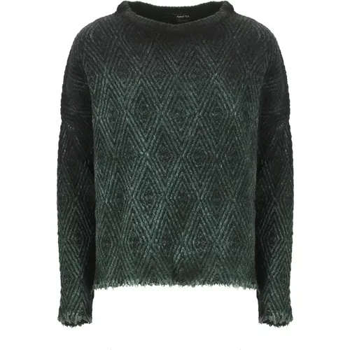 Wool Silk Sweater Woman Crew , female, Sizes: XS, S - Avant Toi - Modalova