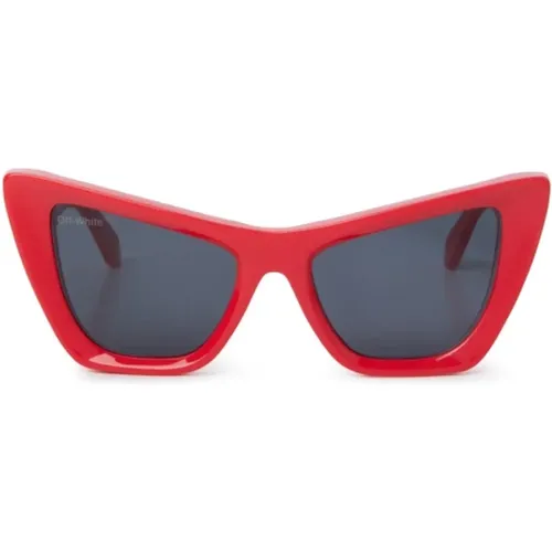 Stylish Sunglasses for Sophisticated Look , unisex, Sizes: 57 MM - Off White - Modalova