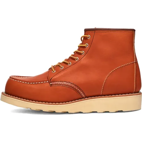 Heritage Moc Toe Boot in Oro Legacy , female, Sizes: 3 UK - Red Wing Shoes - Modalova