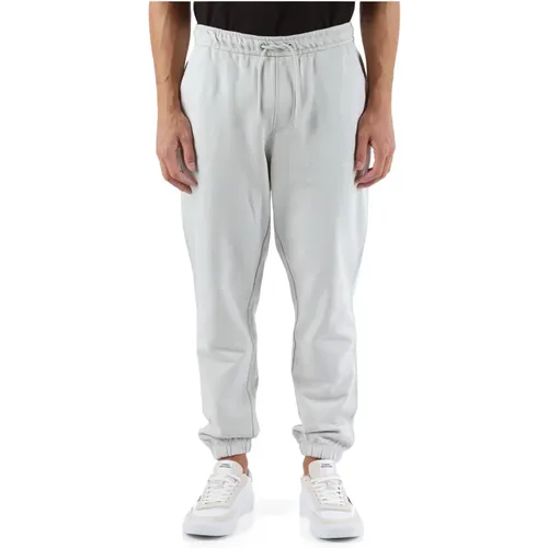 Cotton Logo Sweatpants Elastic Waist , male, Sizes: M, S, XL, 2XL, L - Calvin Klein Jeans - Modalova