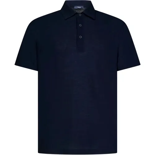 Stylish Polo Shirt for Men , male, Sizes: L, 2XL - Herno - Modalova