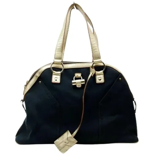 Pre-owned Canvas shoulder-bags , female, Sizes: ONE SIZE - Saint Laurent Vintage - Modalova