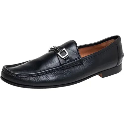 Pre-owned Leather flats , male, Sizes: 12 UK - Gucci Vintage - Modalova