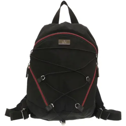 Pre-owned Canvas backpacks , female, Sizes: ONE SIZE - Gucci Vintage - Modalova