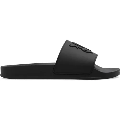 Branded slides , female, Sizes: 3 UK - Palm Angels - Modalova