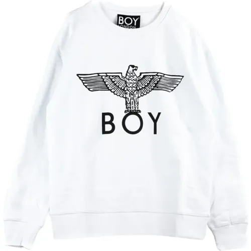 Eagle Scribble Sweatshirt , Herren, Größe: L - BOY London - Modalova