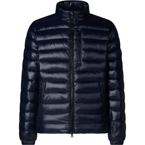 Dunkelblaue Holden Jacke,Schwarze Holden Jacke - Save The Duck - Modalova