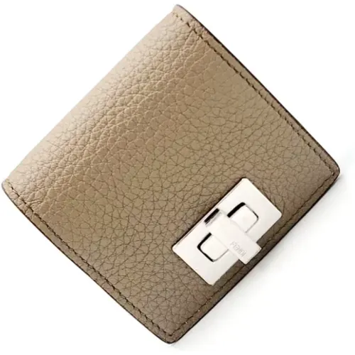 Pre-owned Leather wallets , female, Sizes: ONE SIZE - Fendi Vintage - Modalova