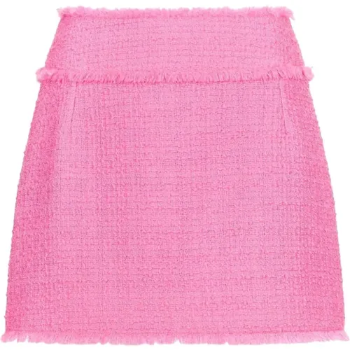 Bubblegum Mini Skirt , female, Sizes: XS, M - Dolce & Gabbana - Modalova