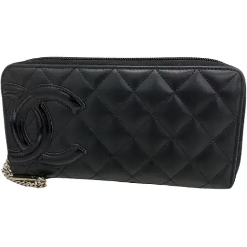 Pre-owned Leather wallets , female, Sizes: ONE SIZE - Chanel Vintage - Modalova