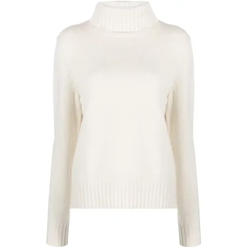 Casual Beiger Wollpullover , Damen, Größe: L - Polo Ralph Lauren - Modalova