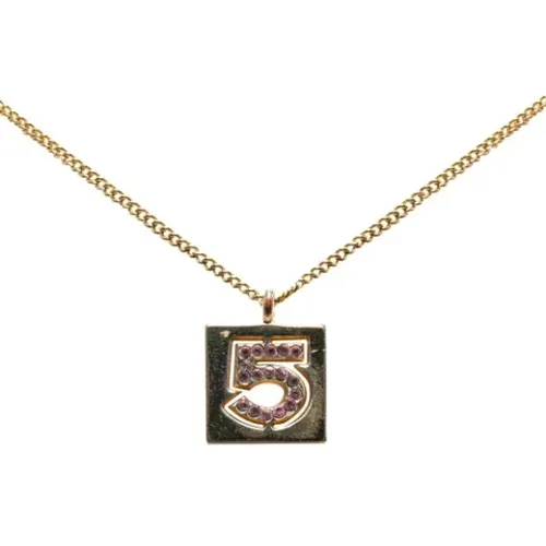 Pre-owned Gold chanel-jewelry , female, Sizes: ONE SIZE - Chanel Vintage - Modalova