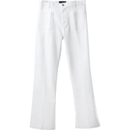 Elegante Baumwoll 5-Pocket Hose , Herren, Größe: M - Seafarer - Modalova