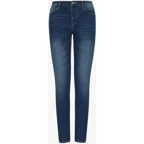 Skinny Jeans , Damen, Größe: W27 - Armani Exchange - Modalova