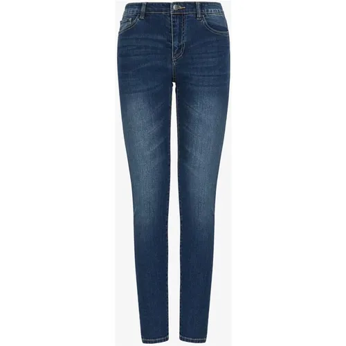 Skinny Jeans , Damen, Größe: W33 - Armani Exchange - Modalova
