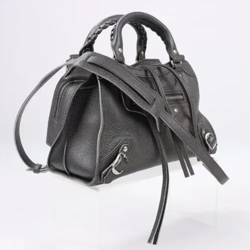 Pre-owned Leather handbags , female, Sizes: ONE SIZE - Balenciaga Vintage - Modalova