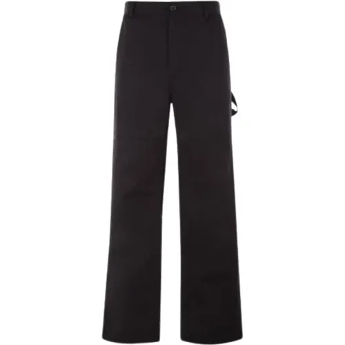Stretch Cotton Workwear Trousers , male, Sizes: M - Dolce & Gabbana - Modalova