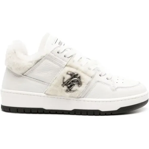 Leather Casual Trainers Sneakers , female, Sizes: 3 UK, 8 UK, 4 UK - Roberto Cavalli - Modalova