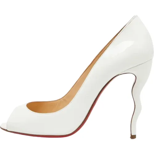 Pre-owned Leather heels , female, Sizes: 5 UK - Christian Louboutin Pre-owned - Modalova