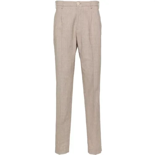 Classic Trousers , male, Sizes: S, M, L - Incotex - Modalova