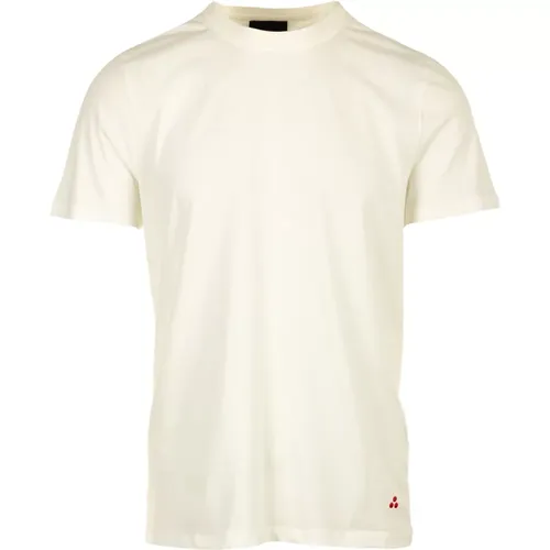 Manderly Weiße T-shirts und Polos , Herren, Größe: XL - Peuterey - Modalova