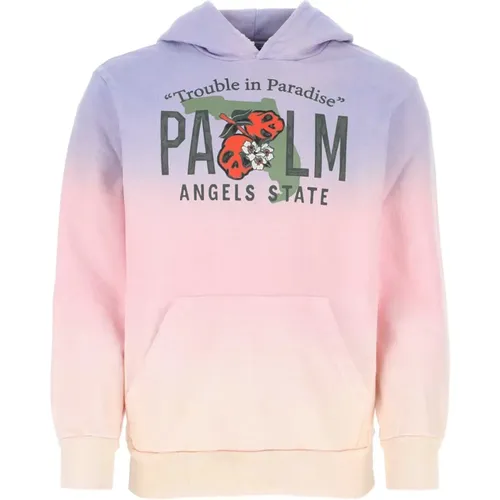 Bequemer und stilvoller Kapuzenpullover , Herren, Größe: L - Palm Angels - Modalova