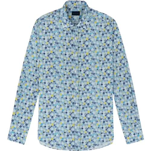Floral Print Shirt , male, Sizes: 2XL, XL, 3XL - PAUL & SHARK - Modalova