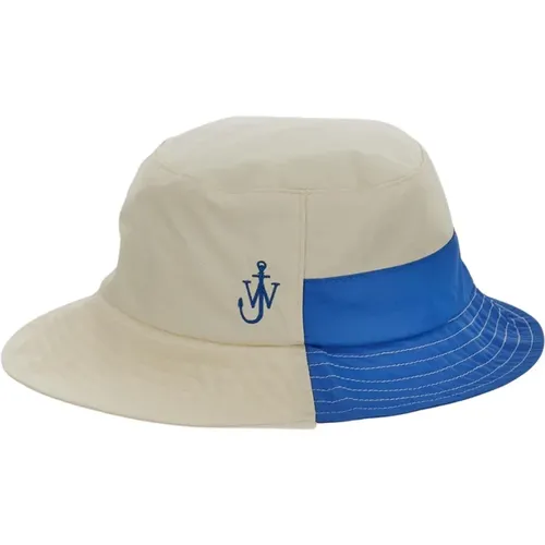 Logo Bucket Hat aus Nylon - JW Anderson - Modalova