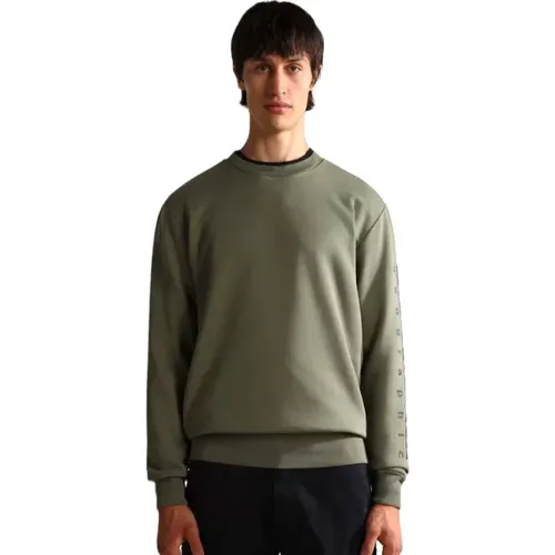 Sweatshirt , Herren, Größe: L - Napapijri - Modalova